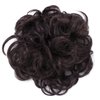 CAISHA by PRETTYSHOP Hairpiece Hair Wrap Heat-resistant Synthetic Fibres Curly Messy Updo Brown Chocolate HW5