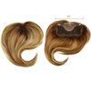 Bundle - 4 Item: EasiFringe HD Clip in Bang, Christy's Wigs Q & A Booklet, Synthetic Shampoo & Wide Tooth Comb - Color: 31_26
