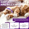 TriOak 4 Pack Calming Collar for Cats, Cat Calming Collar, Calming Pheromone Collar for Cats, Cat Pheromone Collar, Cat Calming Collar for Anxiety, Efficient Relieve Anxiety Stress