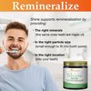 OraWellness Shine Remineralizing Tooth Powder with Hydroxyapatite, Natural Teeth Whitening Powder, Tooth Stain Remover and Polisher, Fresh Mint