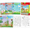 Wiooffen 168 Pages Farm Animals Maze Books for Kids Ages 3-8, 6-Pack- 6 Beginner Level Kids Activity Books Busy Books Farm Themes Activity Books Coloring Books Fun Games Birthday Gifts Supplies