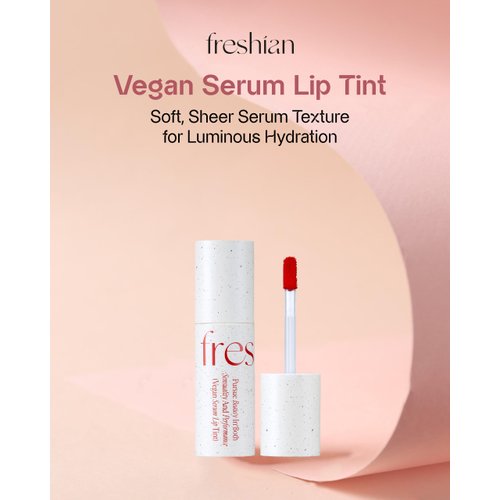 FRESHIAN Vegan Serum Lip Tint (03 Preserved, 0.21oz) - Long-Lasting Moisturizing Formula, Lightweight Lip Stain. Korean Makeup Skin Care. Luminous, Hydrated Lips.