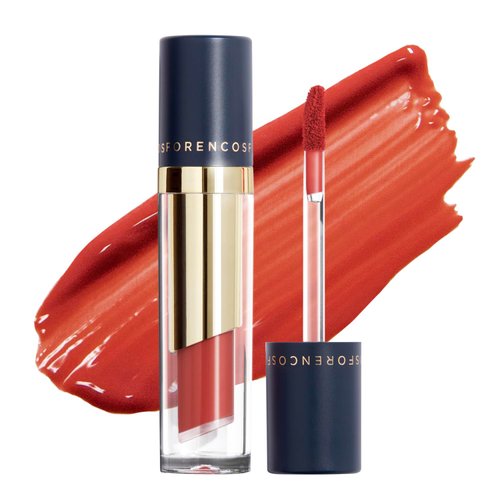 FORENCOS Long Lasting Waterproof Lip Stain Liquid Lipstick, Velvet Matte, Longwear, High Pigmentation, Tattoo Lips, Weightless, Smudge-proof, Non-Sticky, Korean Lip Tint Stain Makeup (30 Maroon)