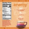 Perk Energy Original Vanilla Caramel Steamer Flavored Drink Powder (20 Servings) - Gluten-Free, Peanut-Free
