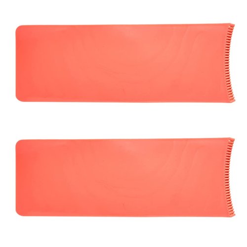 Mobestech 2Pcs Hair Highlighting Board with Teeth Hair Color Board Original Highlighting Paddle Fits All Standard Sized Hair Foils for Barber Shop Diy Hairdressing