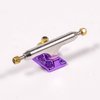 RACOFSB Fingerboard Trucks with Upgraded Urethane Bushings and Pivot Cup,34mm 32mm Width,Normal Kingpin (Purple, 32mm)