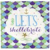 amscan 511975 Luncheon Napkins | Mermaid Wishes Collection | 6.5" x 6.5" | 16 pcs | Birthday, Multicolor