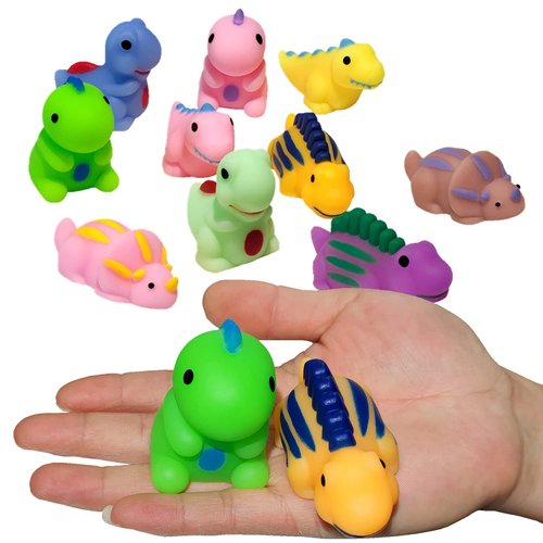 10pack Dinosaur Mochi Squishy Toys Kids Party Favors Stress Relief Toys