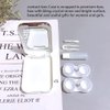 ofone Contact Lens Case, Two Pack Portable Contact Lenses Travel Cases with Remover Tool Tweezers Mirror Solution Bottle Contacts Holder Container Storage Kit for Women Men (Silver)