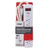 Prime Wire PB802124 6-Outlet Household Electronics Surge Protector with 14/3 SJT 3-Feet Cord.