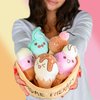 Cute Plushies for Emotional Support – Sundae Therapy Ice Cream Plush Set– Cute Plush Toy Gifts for Girlfriend - Food Plushies for All Ages - Funny Gifts for Women - Includes 5 Dolls & Carrying Basket