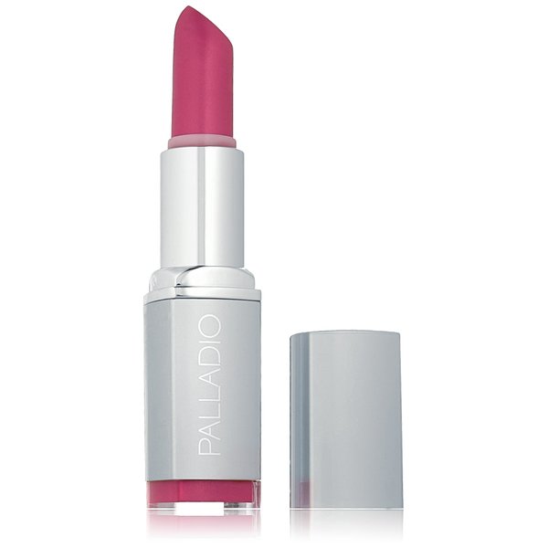 Palladio Herbal Lipstick, Rich Pigmented and Creamy Lipstick, Infused with Aloe Vera, Chamomile & Ginseng, Prevents Lips from Drying, Combats Fine Lines, Long Lasting Lipstick, Silver Rose