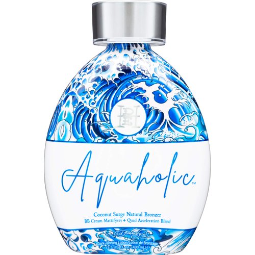Ed Hardy Tanning Aquaholic - Coconut Surge Natural Bronzer Tanning Lotion 13.5 oz.