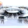 Sunniess False Eyelashes 8D Faux Mink Lashes 100% Handmade Reusable Natural Look Fake Eye lashes Cat-Eye Fluffy Wispy Lashes Dramatic Long Thick Volume Soft Lashes Packs (8d14)