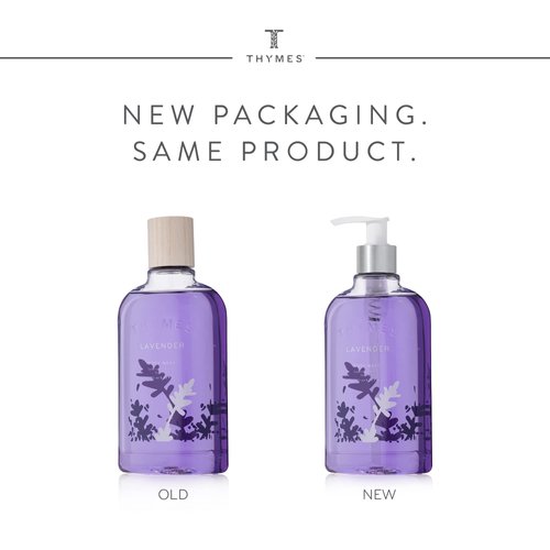 Thymes - Lavender Body Wash - Hydrating Lavender Shower Gel for Gentle Calming Cleanse - 9.25 oz