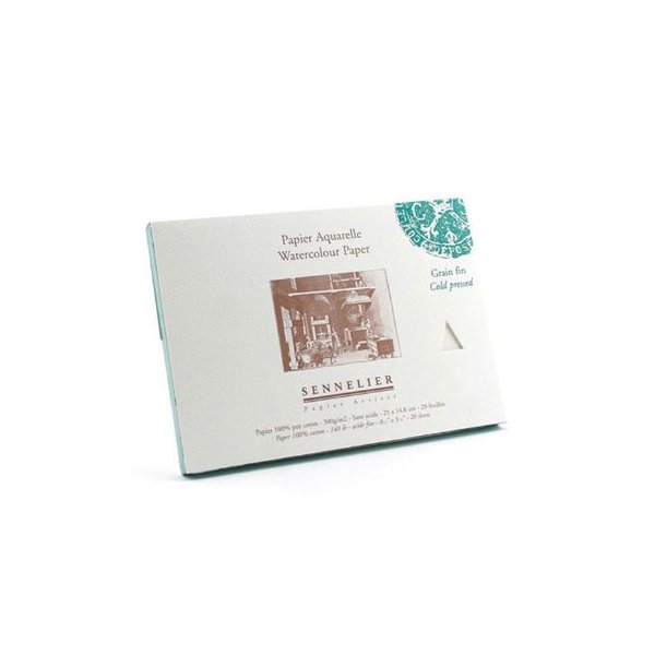 Sennelier Watercolor Paper Block 8.25X5.25 CP