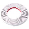 LONGKING 10 ft Peel and Stick Trim, Molding Trim for Walls, Edges, Borders, Backsplash Tile Edge, Flexible and Self Adhesive Trim, White