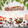 Calendar 2024 Christmas Building Blocks Set, 6 IN 1 Christmas Toys, Building Blocks Toys Holiday Countdown Calendars, Ideas Gift for for Teens Boys Girls 6-12 Year (Small Santa)