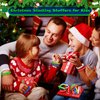 Christmas Rubber Bracelets 30 PCS Bulk Christmas Party Favors Stocking Stuffers for Kids Silicone Wristbands Goodie Bags Stuffers Xmas Toys Gifts Party Supplies Decorations Classroom Prizes