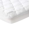 Waterproof Pack and Play Mattress Pad Sheets Fitted, Cotton Fabric Pack and Play Protector, Fits Graco Play Yard, Baby Mini Crib Mattress Sheet Cover