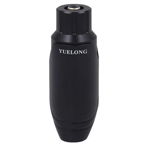 Tattoo Pen Machine - Yuelong Aluminum Rotary Pen Tattoo Machine Cartridges Gun Japanese Motor Permanent Makeup Machine Pen with RCA Cord for Tattoo Needles Cartridge Tattoo Supplies