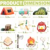 BonBeeDesign Camping Party Supplies, Camping Party Decoration, Camping Party Favors (CAMPING PARTY DECOR)