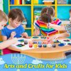 Cholemy 24 Sets Hanukkah Sun Catcher Kit Include Suncatcher Craft with Paints Suction Cups Fishing Thread, Jewish DIY Window Art Kit Paintable Suncatchers Hanukkah Decorations for Chanukah Gifts