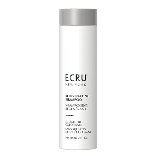 ECRU NEW YORK Travel Size Rejuvenating Shampoo | 2oz Hydrating & Moisturizing Daily Shampoo for Dry, Damaged Hair | Color Safe, Paraben & Sulfate Free