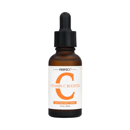 Perfecx Vitamin C Booster Serum - Glowing, Rejuvenating & Enhancing Skin Radiance | Antioxidant | Lightweight | Korean Skincare (1 Fl Oz / 30ml)