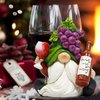 Hodao Red Wine Gnomes Decorations - Home Party Figurine - Collectible for Wine Enthusiasts - Exquisite Handcrafted Decor for Dining Tables and Living Rooms…