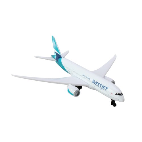 Daron Toy Airplane – WestJet Airlines – Die-Cast Metal Model Airplane Toy with Plastic Parts for Kids Ages 3+