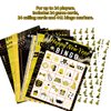 New Year Bingo Game for Kids 24 Players Holiday Party Game Supplies New Years Eve Party Supplies