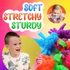 Monkey Noodles - 100 Pack - Fidget Stretchy Sensory Toys for Kids and Toddlers - Autism Sensory Products - Stretchy String - Party Favors for Kids - Treasure Box Toys for Classroom Easter Toys