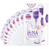 Mediheal R:NA Proatin Sheet Mask, Pack of 10, Skin Radiance and Clearing Face Mask with Amino Acids and Niacinamide, High Moisture Creamy Essence, Improving Skin Tone for Dull Skin