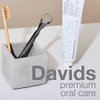 Davids 100% Medical Grade Stainless Steel Professional Tongue Scraper, Made in USA