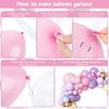 Amandir 139pcs Pastel Donut Balloon Garland Arch Kit, Donut Sweet One Birthday Party Decorations Pink Sprinkles Confetti Ice Cream Foil Balloons for Donut Grow Up Baby Shower Two Sweet Party Supplies