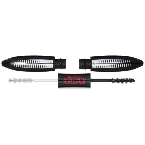 L'Oréal Paris Voluminous Superstar Red Carpet Extra Mascara, Flash Reflecting Black, 0.41 fl. oz.