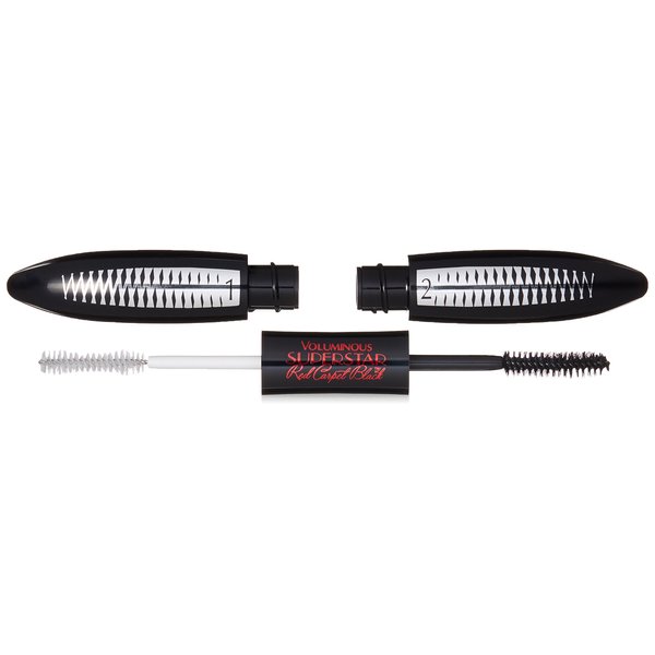 L'Oréal Paris Voluminous Superstar Red Carpet Extra Mascara, Flash Reflecting Black, 0.41 fl. oz.