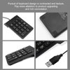 Numeric Keypad for laptop,10 Key Usb Keypad, Numerical Keypad Wired Portable Ultra Slim Mini Numpad External Numbers keyboard Pad teclado numerico for Laptop PC Computer Desktop Surface pro Notebook