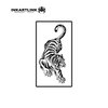 INKARTLINK Temporary Tattoos, Semi Permanent Tattoos, Adult Art Designs, Waterproof Temporary Tattoos, Party Favors, Tattoo Stickers Realistic, No Adhesive, Lasts 1-2 Weeks (Walking tiger)