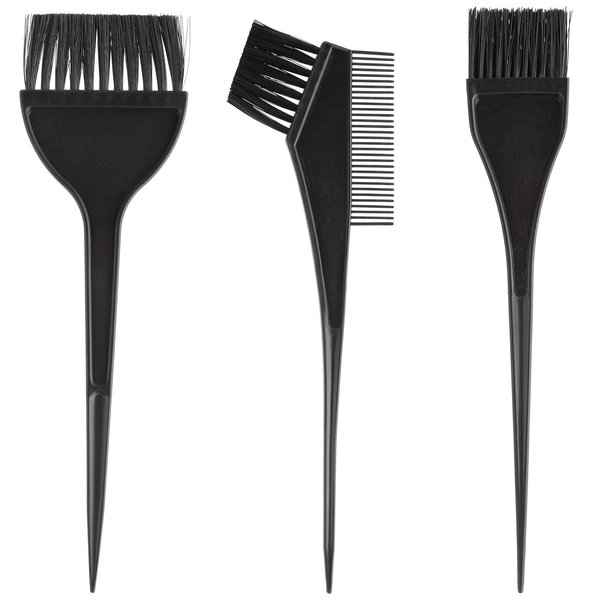 Abeillo Hair Dye Brush Set - 3pcs Tinting Combs, Sharp Tail Comb Mixer for Tint Application, Salon and Home Use