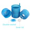 WINBOB 5PCS 55mm 3 and 5 Gallon Non-Spill Caps,Replacement Water Bottle Snap On Cap Anti Splash Peel 5 Piece