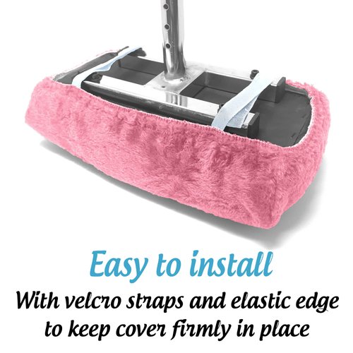 Top Glides DELUXE Universal Knee Walker Pad Cover (Pink)