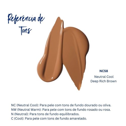 Best Bronze Bombshell Body & Leg Makeup - Waterproof Leg Makeup & Body Foundation - Body Makeup for Scars, Varicose Veins Cover Up & Leg Concealer (NC58 Deep Rich Brown)