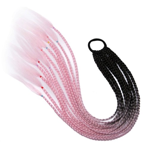 XINNI 2Pack/Lot 12Strands/Pack Micro Twist Crochet Hair Braids 22.8Inch Synthetic Dreadlock Ponytail Braiding Hair Extensions Wigs Ombre Color