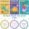 ANPHILE Dinosaur Party Favors - Dinosaur Birthday Party Supplies - 30 Pack Hatching Dinosaur Eggs with Cards Bulk - Party Favors for Kids 4-8, 8-12