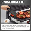 Grill Scraper for George Foreman Indoor Grills & Most Other Indoor Grills with Grooves, Heat-Resistant Grill Spatula
