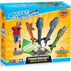 Otoseth Dinosaur Toys Rocket Launcher for Kids, 4 Rockets with Launcher Pad, Launch Up to 100 Ft, Dinosaur Toys for Kids, Outdoor Toys, Birthday Gifts for 3 4 5 6 7 8-12 Year Old Boys Girls