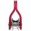 GM CLIMBING Red Micro Prusik Minding Pulley 25kN CE UIAA Certified 12mm Single Pulley Mobile Side Plates for Arborist Rigging Climbing Rescue Pack of 2
