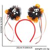 DIUEWOW Halloween Head Boppers Headband Halloween Party Favors Death Flashing Design Halloween Day Hair Accessories Headwear for Women and Girls